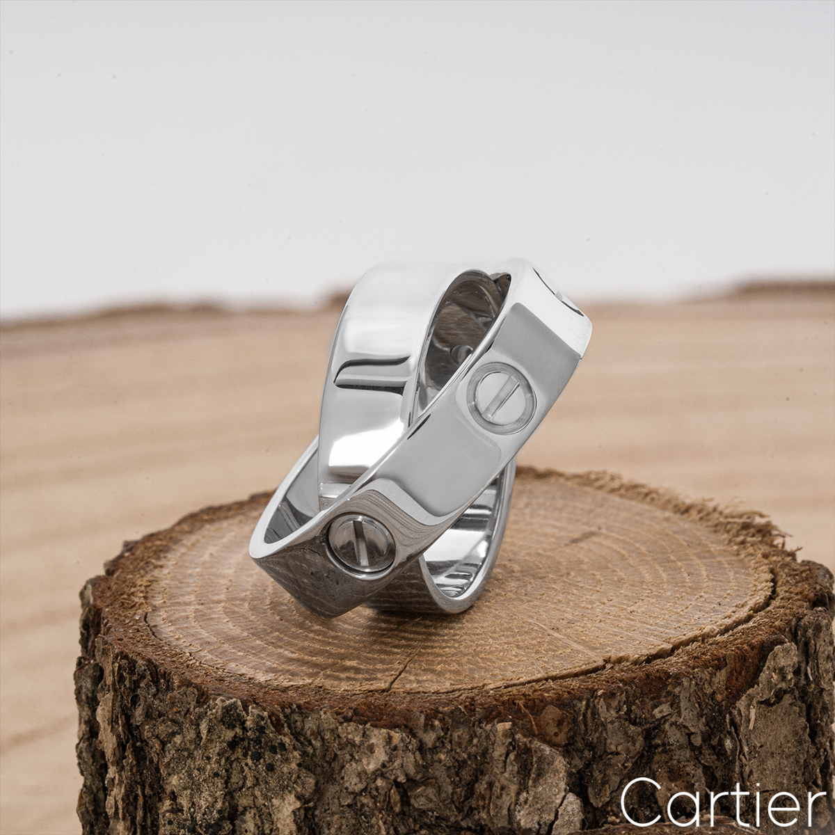 Cartier Ring Love White gold 750 - buy for 724000 KZT in the official Viled  online store, art. B4085162